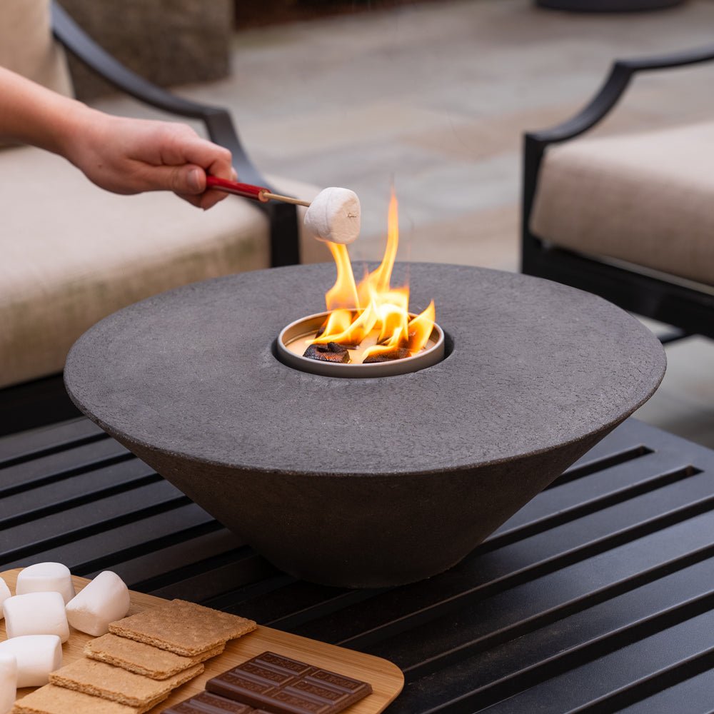 Concrete Cone Fire Pit – All in one